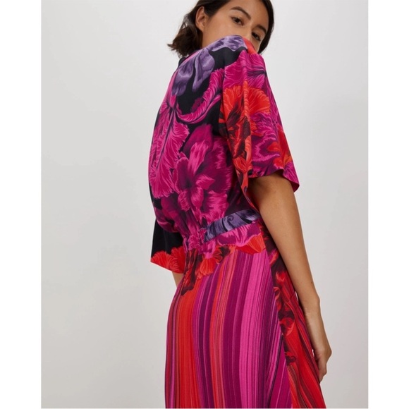 NWT THE KIT. Cobie Shirtdress in Striped Iris size 18 new - Picture 9 of 12